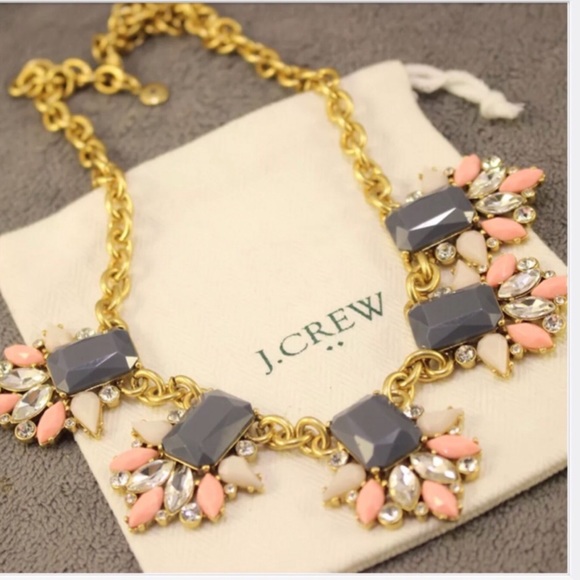 J. Crew Jewelry - JUST REDUCED!!!! NWOT J.Crew Crystal Flower Bib NL